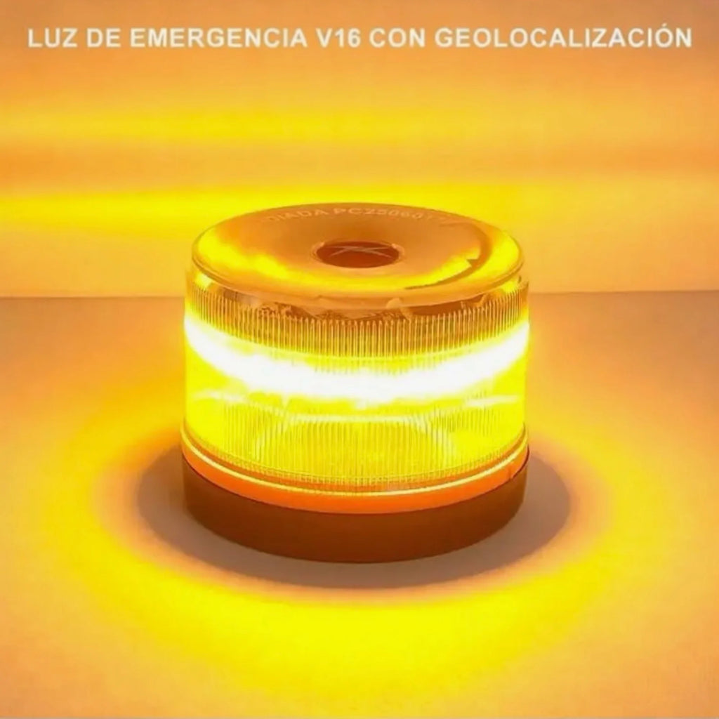 Baliza V16 SOOS Homologada DGT 2026 – Geolocalización 3.0, SIM con Datos hasta 2038, Visibilidad +1 km y Pilas Incluidas