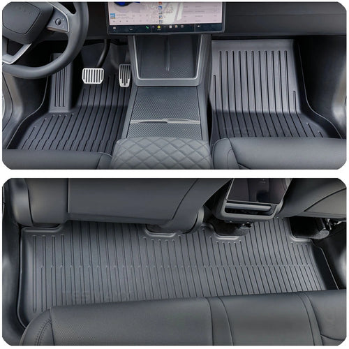 Alfombrillas para Tesla Model Y Juniper 2025-2026 – Juego Completo con Maletero, Respaldo y Protección de Interior