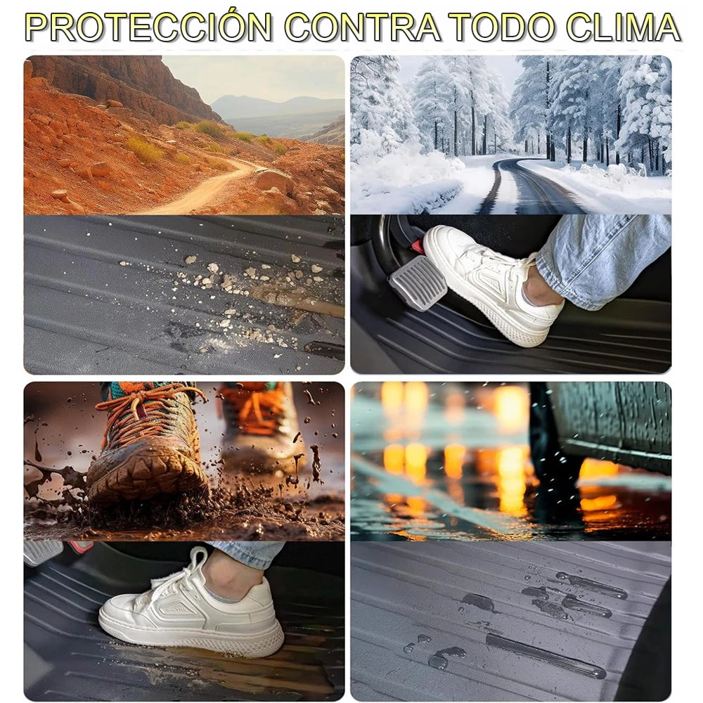 Alfombrillas para Tesla Model Y Juniper 2025-2026 – Juego Completo con Maletero, Respaldo y Protección de Interior